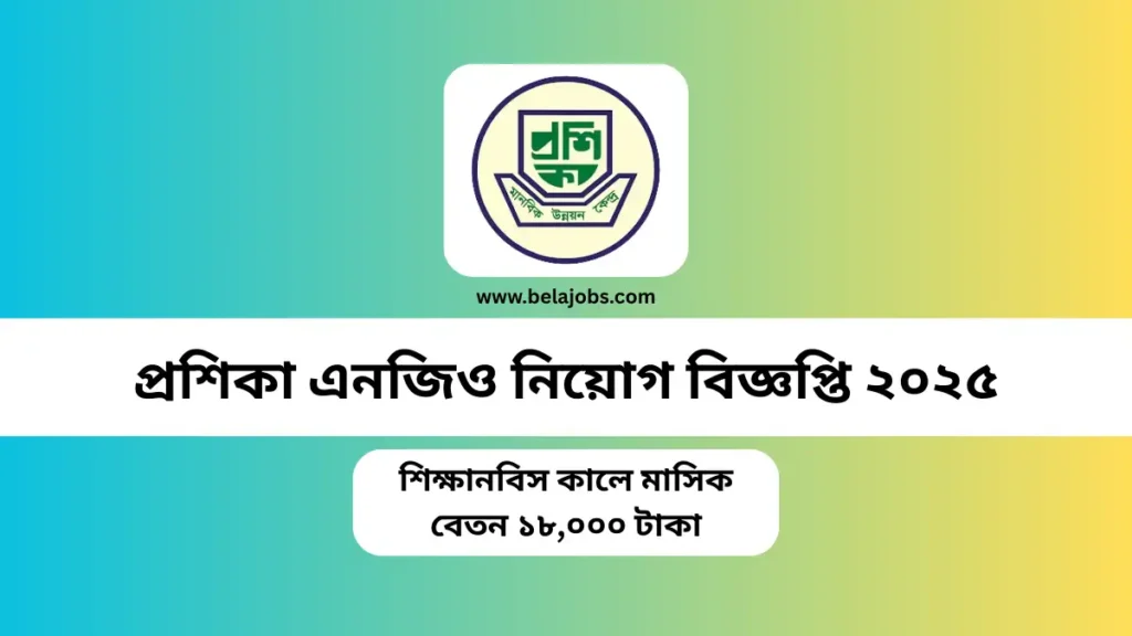 Proshika NGO Job